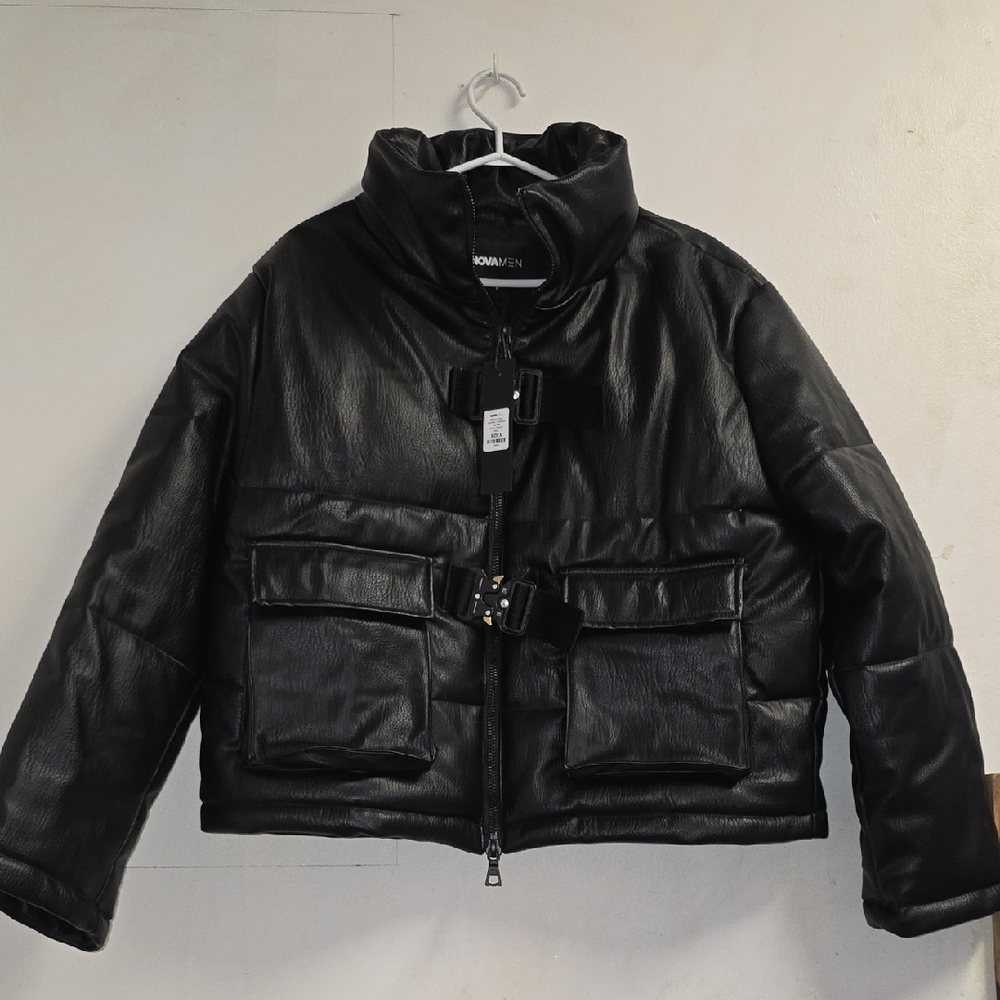 Fashion Nova Black Bomber Jacket
